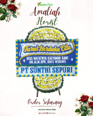 Papan Bunga Duka di Cirarab